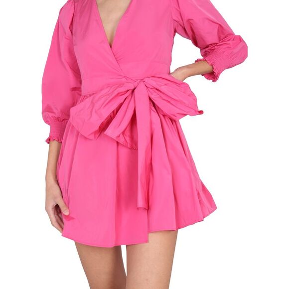 Red Valentino Women Taffeta Dress - Picture 3 of 4